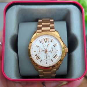 Fossil Rose Gold Watch